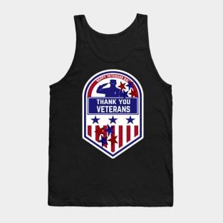 thank you veterans Tank Top